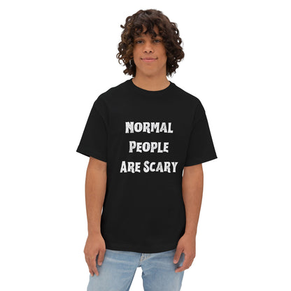 NORMAL PEOPLE ARE SCARY ADULT TEE