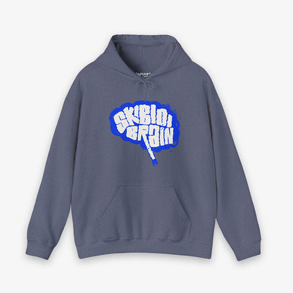 SKIBIDI BRAIN ADULT HOODIE