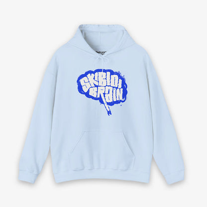 SKIBIDI BRAIN ADULT HOODIE