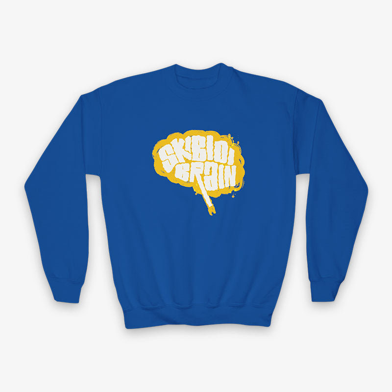 SKIBIDI BRAIN YOUth CRewNECK SWEATShiRT