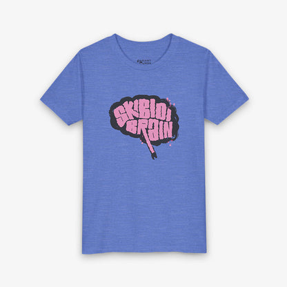 SKIBIDI BRAIN YOUTH TEE