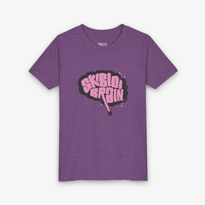 SKIBIDI BRAIN YOUTH TEE