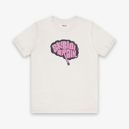 SKIBIDI BRAIN ADULT GRAPHIC TEE