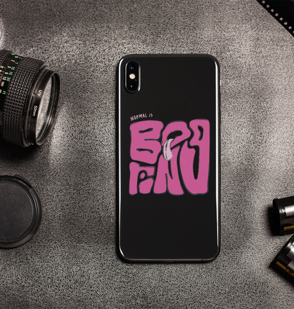 NORMAL IS BORING STICKER