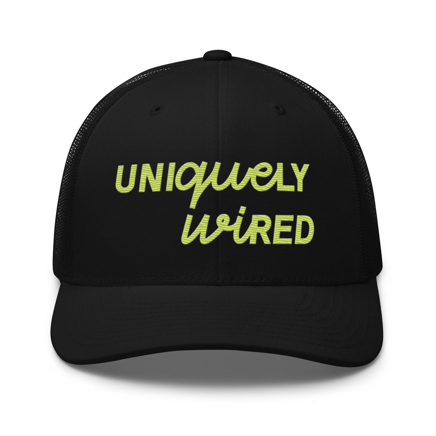 UNIQUELY WIRED TRUCKER CAP