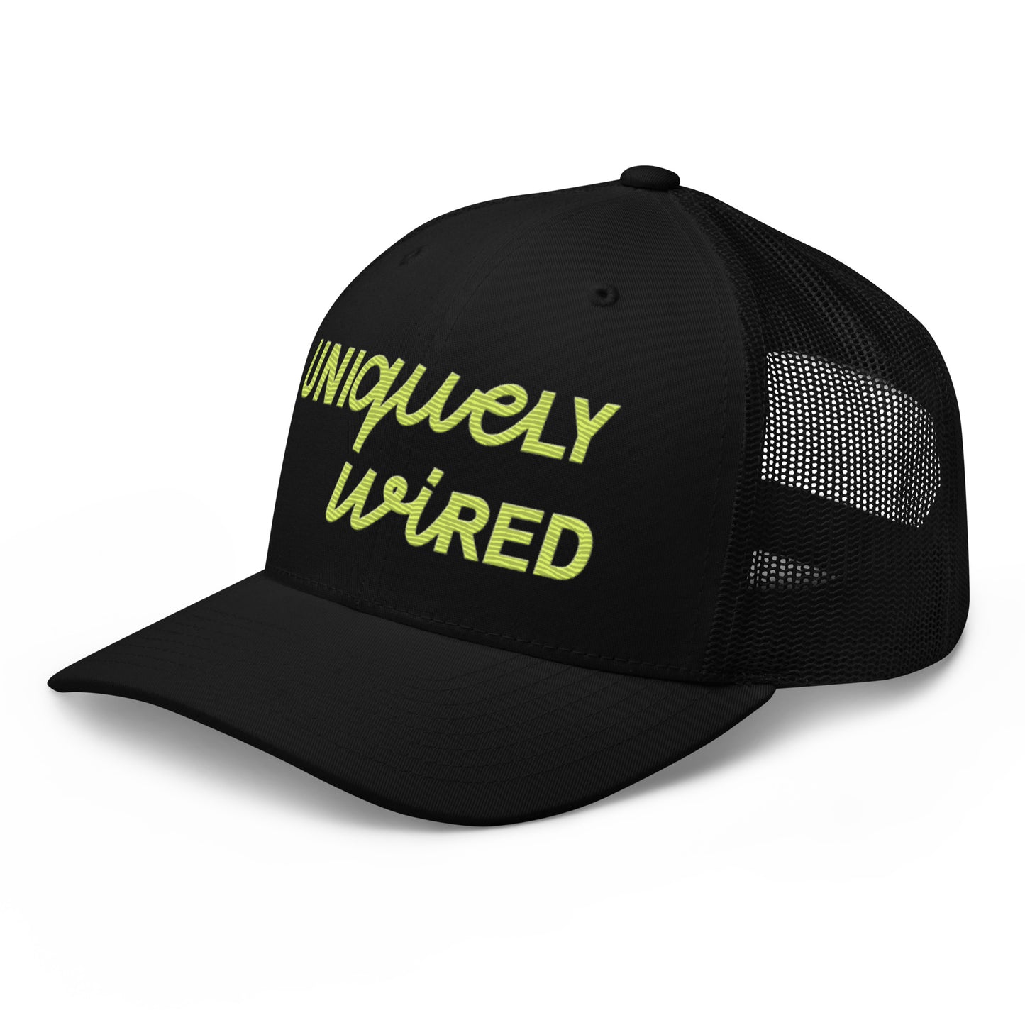 UNIQUELY WIRED TRUCKER CAP