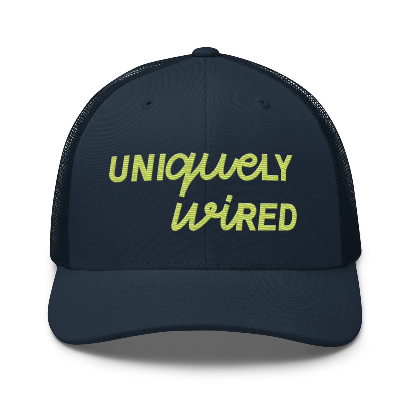 UNIQUELY WIRED TRUCKER CAP