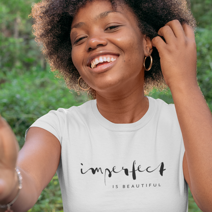 IMPERFECT IS BEAUTIFUL ADULT GRAPHIC TEE